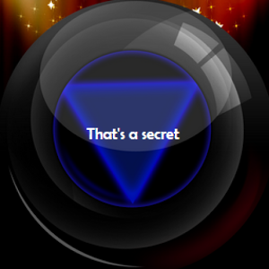 The idea to get the magic ball 8 to tell fortunes